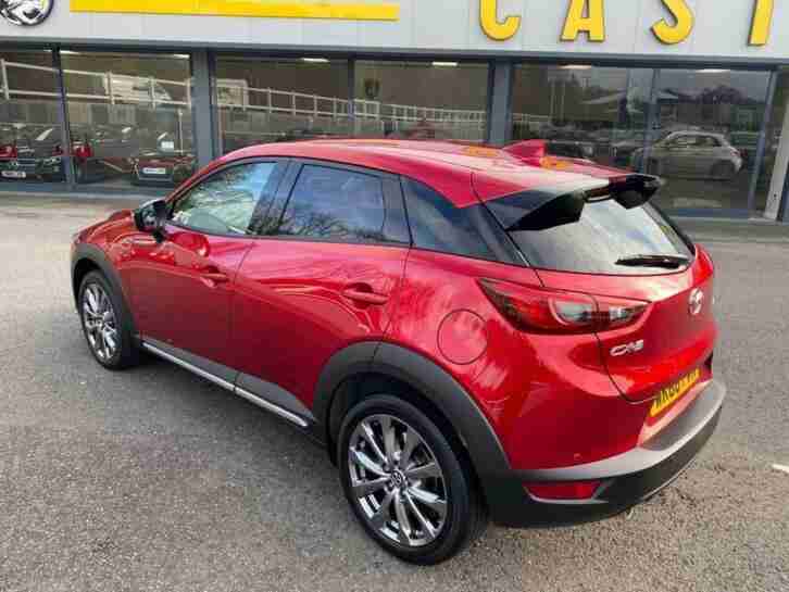 2018 68 MAZDA CX-3 2.0 SPORT BLACK PLUS 5DR AUTOMATIC MET RED, REVERSING CAMERA