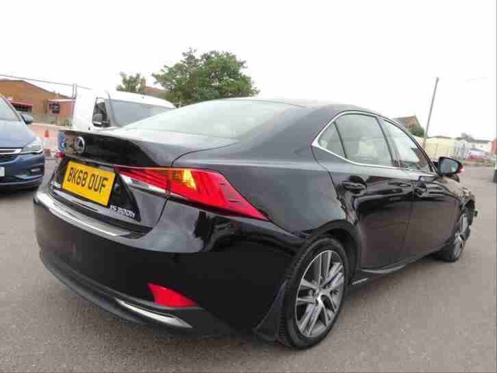 2018 68 REG LEXUS IS 300H EXECUTIVE EDITION HYBRID AUTO DAMAGED SALVAGE