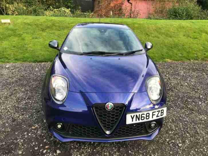 2018 Alfa Romeo Mito 1.4 TB MultiAir Veloce TCT (s/s) 3dr Petrol blue Semi Auto