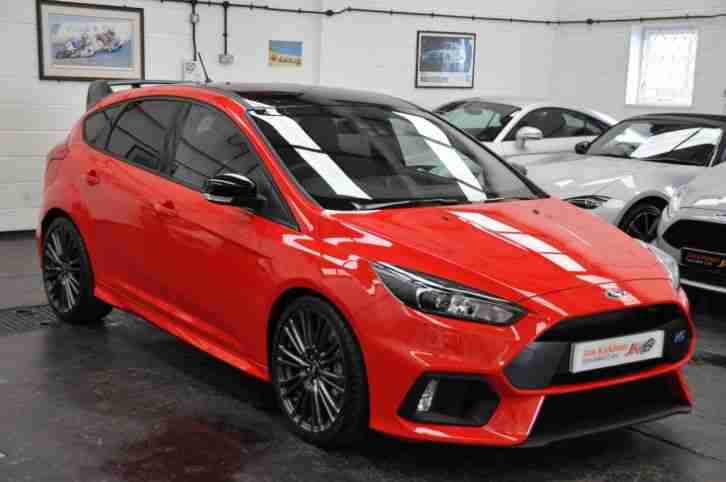 2018 FORD FOCUS RS RED HERITAGE EDITION, HIGH SPEC, DELIVERY MILES, 1 OF 300