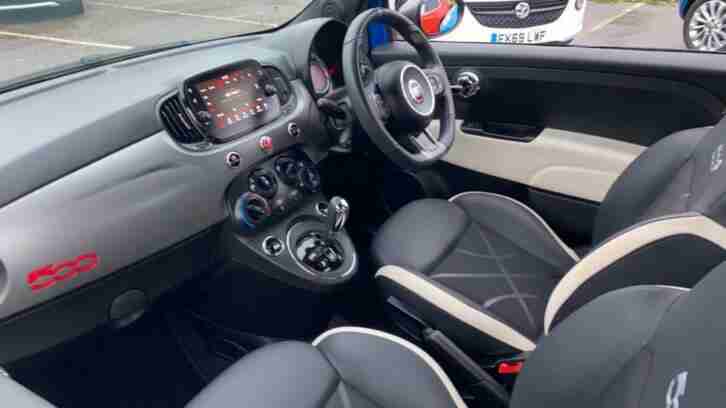 2018 Fiat 500 1.2 S 2dr Dualogic Automatic Petrol Convertible
