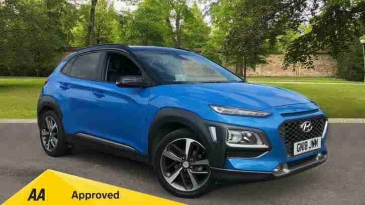 2018 Hyundai Kona 1.0T GDi Blue Drive Premium SE Manual Petrol Hatchback