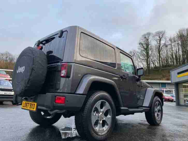 2018 JEEP WRANGLER 2.8 CRD OVERLAND CONVERTIBLE AUTO DIESEL 3DR HIGH SPEC