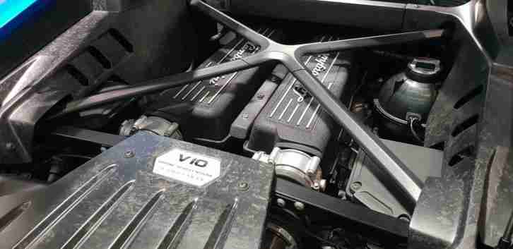 2018 Lamborghini Huracan V10 LP 610-4 AVIO Petrol blue Semi Auto