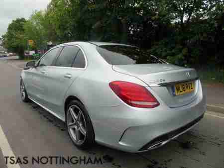 2018 Mercedes Benz C Class C220 D AMG Line 170 9G Tronic Plus Damaged Salvage