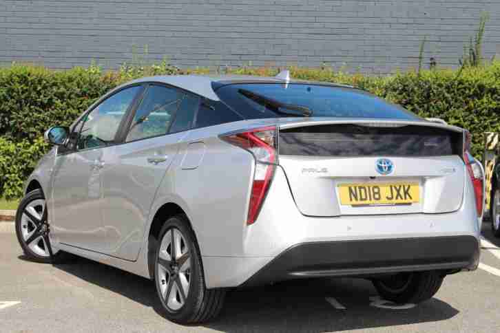 2018 Toyota Prius 1.8 Business Edition Plus Hybrid PETROL/ELECTRIC silver CVT