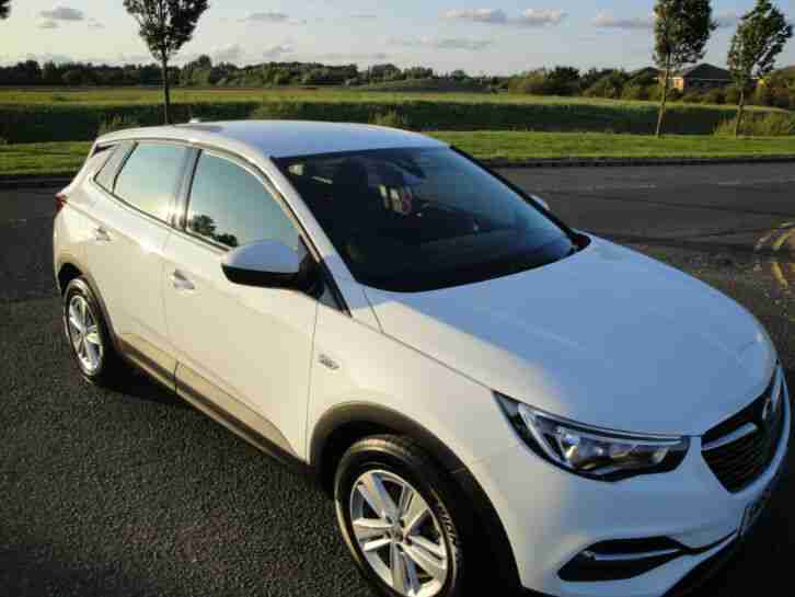 2018, Vauxhall Grandland X, SE, Turbo, White, 1.2 petrol, S S, SUV, Warranty 21