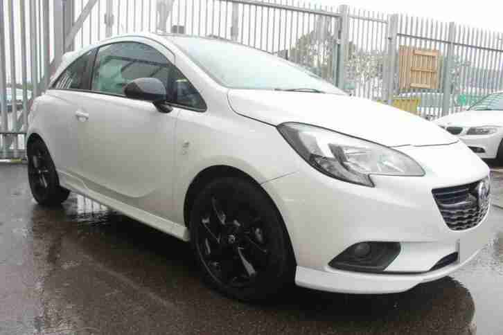 2018 WHITE VAUXHALL CORSA 1.4 75 LIMITED EDITION PETROL 3DR CAR FINANCE FR £37PW