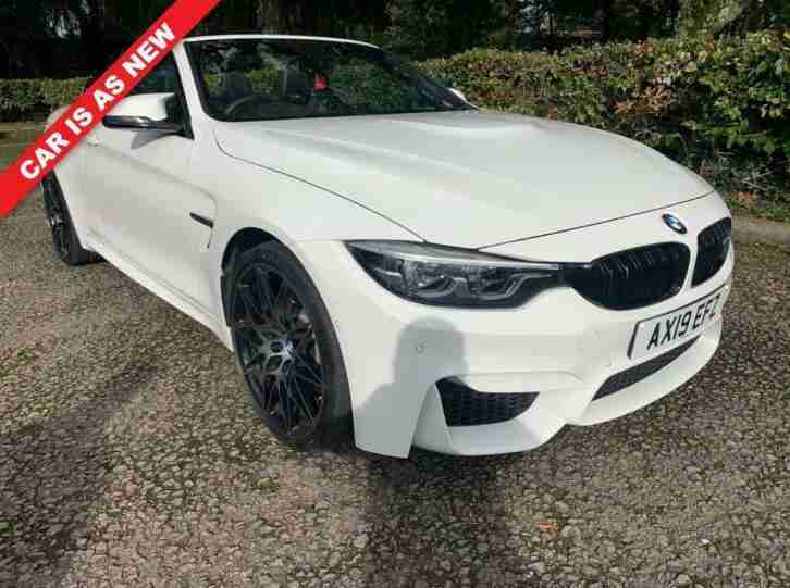 2019 19 BMW M4 3.0 M4 COMPETITION 2D AUTO 444 BHP