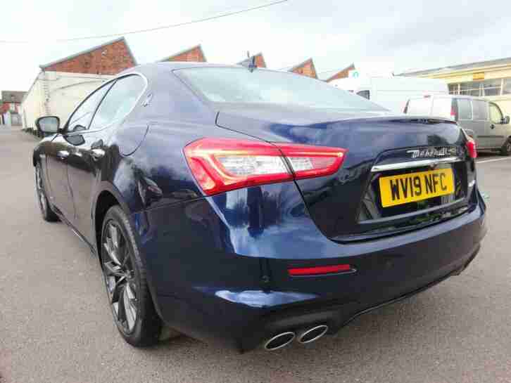 2019 19 REG MASERATI GHIBLI 3.0 V6 GRANSPORT AUTO DAMAGED REPAIRABLE SALVAGE