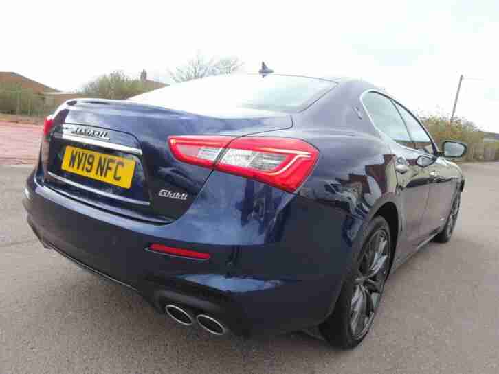 2019 19 REG MASERATI GHIBLI 3.0 V6 GRANSPORT AUTO DAMAGED REPAIRABLE SALVAGE