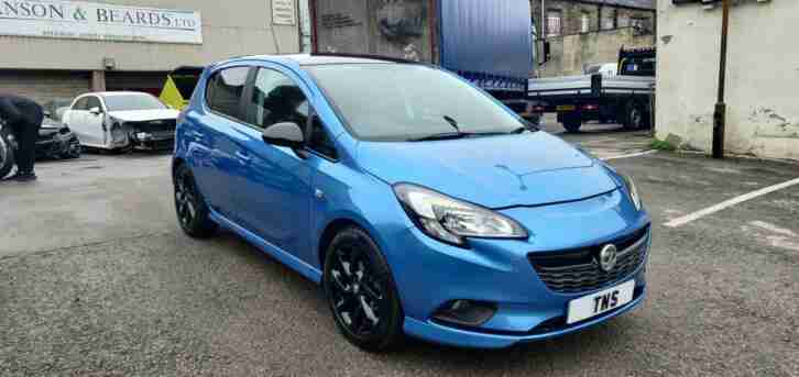 2019 69 VAUXHALL CORSA 1.4i SRI VX LINE NAV BLACK ED. UNRECORDED DAMAGED SALVAGE