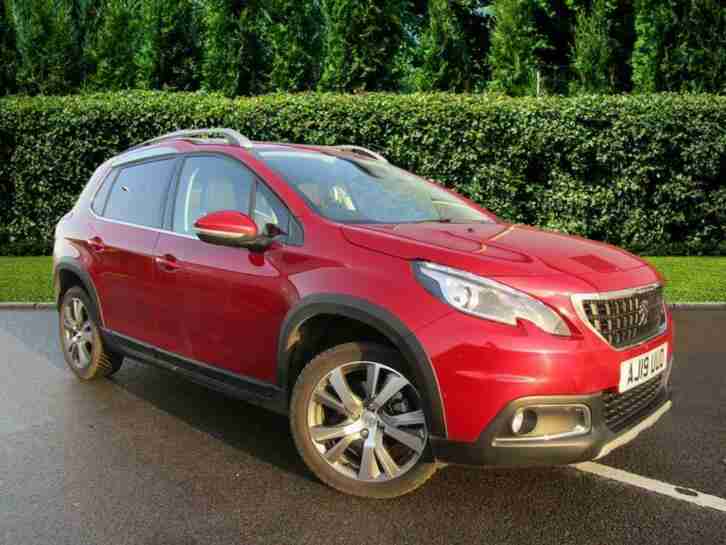 2019 Peugeot 2008 Allure Bluehdi S S A Diesel red Automatic