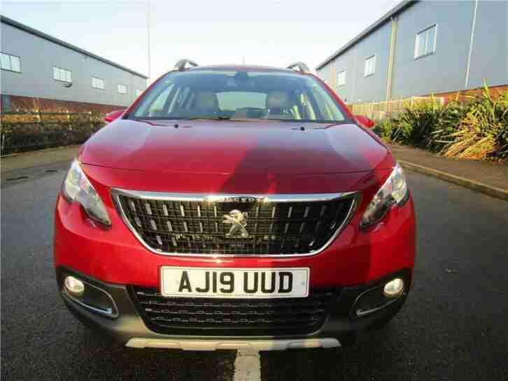 2019 Peugeot 2008 Allure Bluehdi S/S A Diesel red Automatic