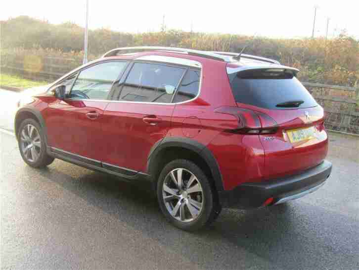 2019 Peugeot 2008 Allure Bluehdi S/S A Diesel red Automatic