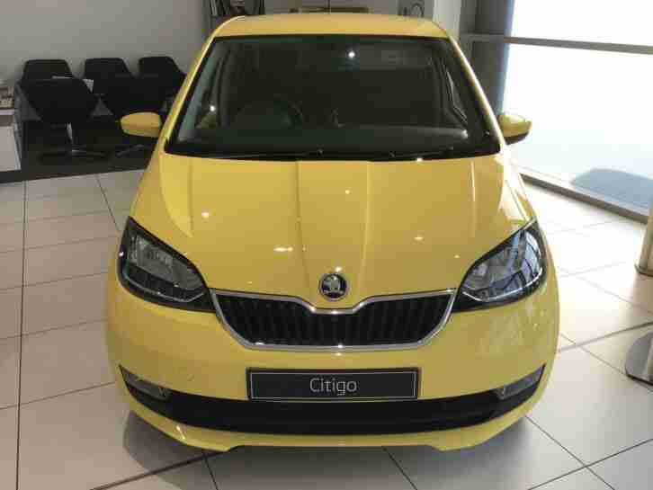 2019 Skoda Citigo COLOUR EDITION MPI Petrol yellow Manual