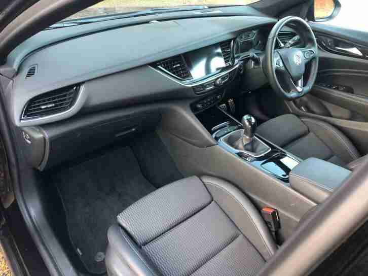 2019 Vauxhall Insignia Sri Vx-Line Nav 1.6 200 5dr Petrol black Manual