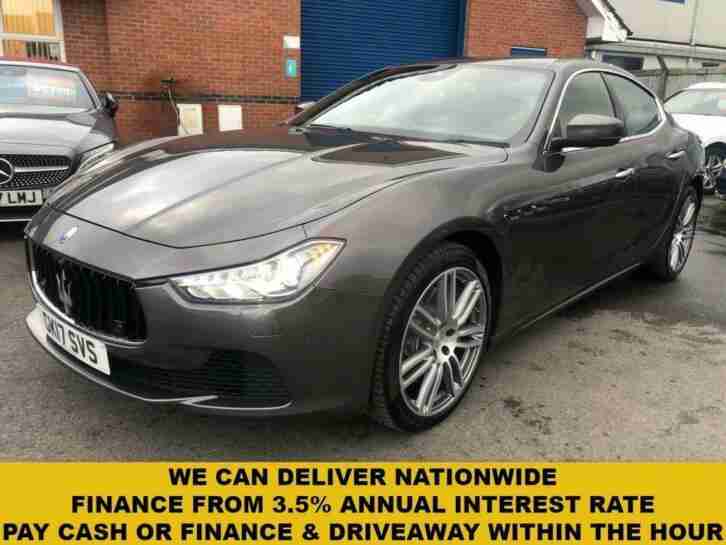 2017 Maserati Ghibli 3.0 DV6 4d 275 BHP Saloon Diesel Automatic