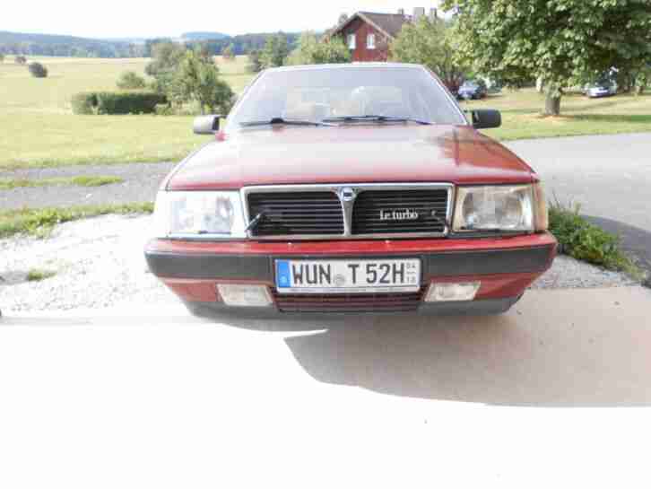 Lancia Theme Turbo. Lancia car from United Kingdom