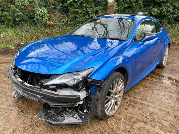 2020 69 REG LEXUS RC 300h COUPE AUTO NEWSHAPE DAMAGED REPAIRABLE SALVAGE