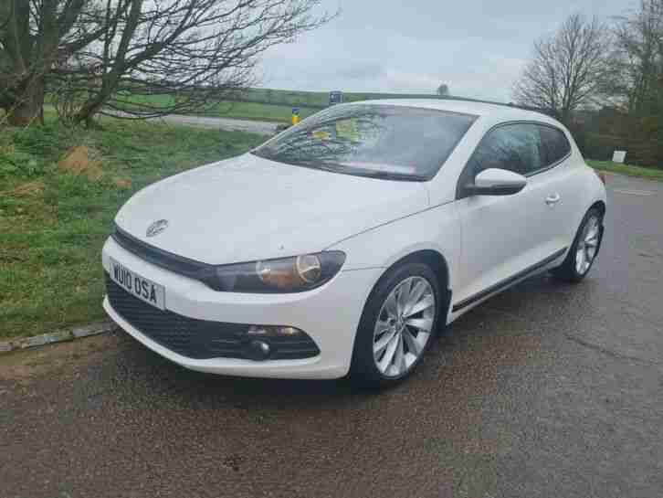VW SCIROCCO TDI OUTSTANDING CONDITION WARRENTY FULL MOT FSH PX WELCOME
