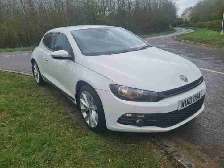 VW SCIROCCO TDI OUTSTANDING CONDITION WARRENTY FULL MOT FSH PX WELCOME