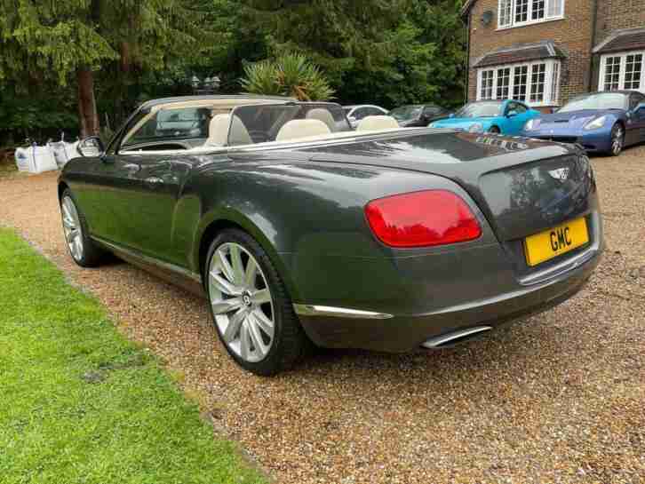 Bentley Continental 6.0 FlexFuel GTC Auto 6Spd 4WD 2dr Convertible Bi Fuel Autom