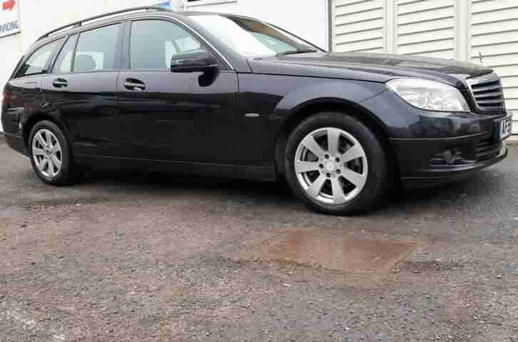 Mercedes C220 estate. Mercedes-Benz car from United Kingdom