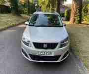 2012 SEAT ALHAMBRA SE LUX ECO 2.0CRTDI DSG 140BHP RUNS SPARES OR REPAIR 10MOT