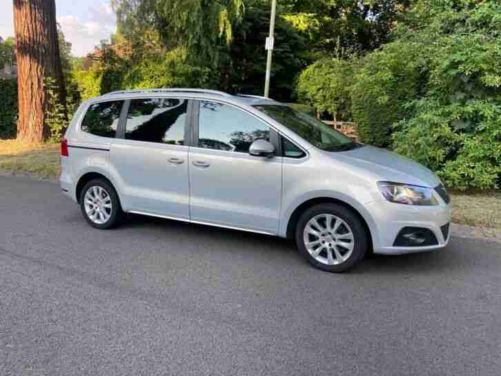 2012 SEAT ALHAMBRA SE LUX ECO 2.0CRTDI DSG 140BHP RUNS SPARES OR REPAIR 10MOT