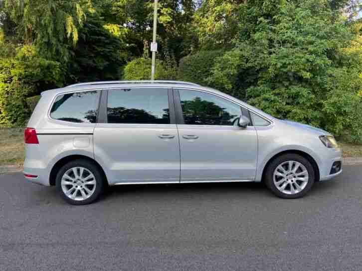 2012 SEAT ALHAMBRA SE LUX ECO 2.0CRTDI DSG 140BHP RUNS SPARES OR REPAIR 10MOT