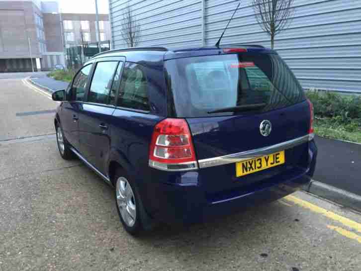 *£2690* 2013 Vauxhall Zafira Exclusiv 1.6 Petrol - Blue Full History - 7 Seater