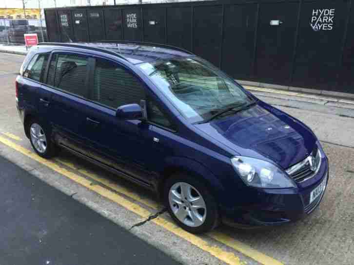 *£2690* 2013 Vauxhall Zafira Exclusiv 1.6 Petrol - Blue Full History - 7 Seater