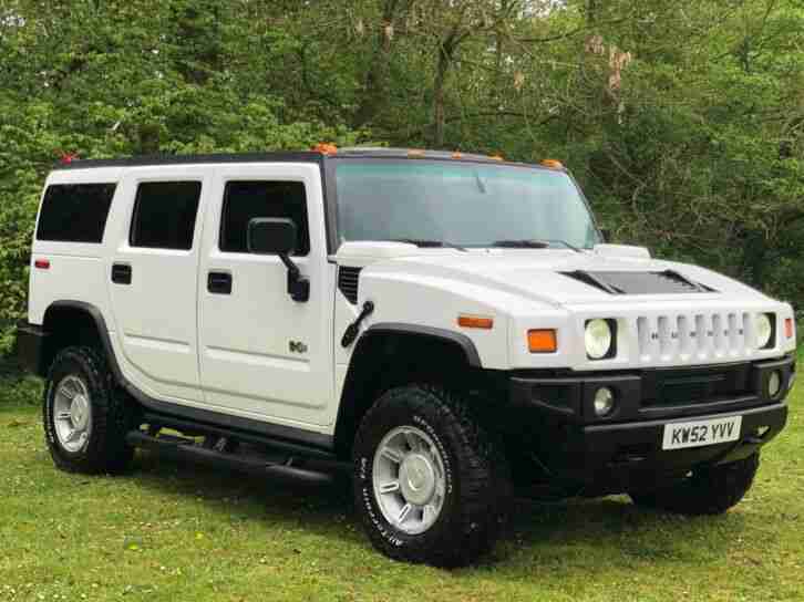 2003 HUMMER H2 6.0 V8 PETROL VORTEC AUTOMATIC LHD 6 SEATS