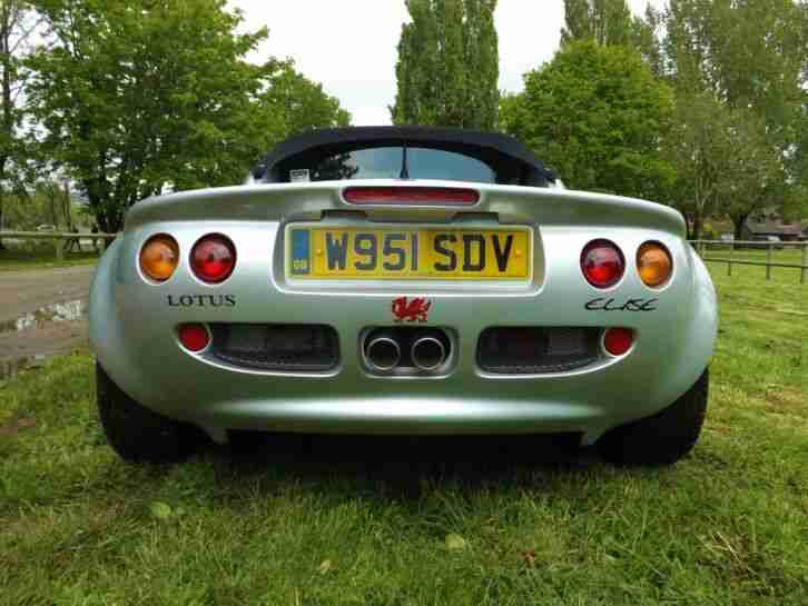 Genuine Lotus Elise S1 in excellent condition - NOW SOLD