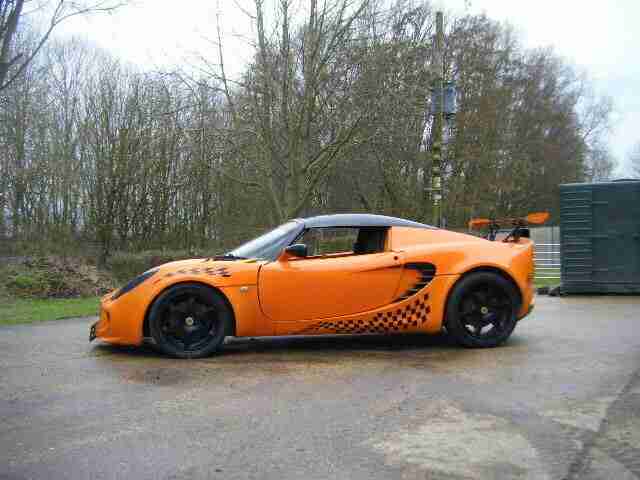 LOTUS ELISE 1.8cc S2 2002 K SERIES STUNNING LAMBO ORANGE HPI CLEAR low 18k miles