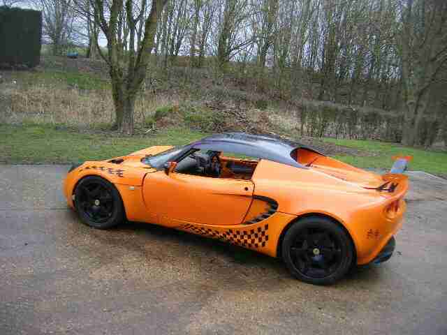 LOTUS ELISE 1.8cc S2 2002 K SERIES STUNNING LAMBO ORANGE HPI CLEAR low 18k miles