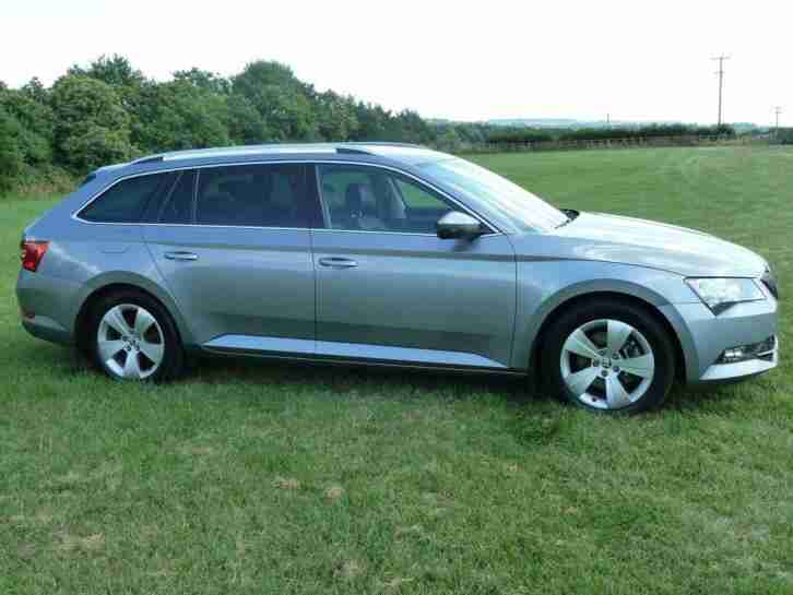 2016 Skoda Superb 2.0TDI ( 150ps ) ( s/s ) SE Technology 5 Door Estate Silver