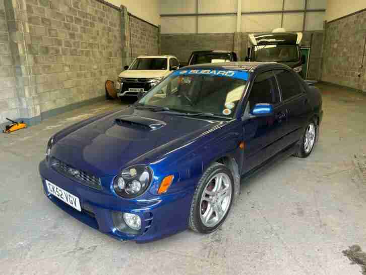 2002 Subaru Impreza 2.0 WRX 4WD 4dr SALOON Petrol Manual