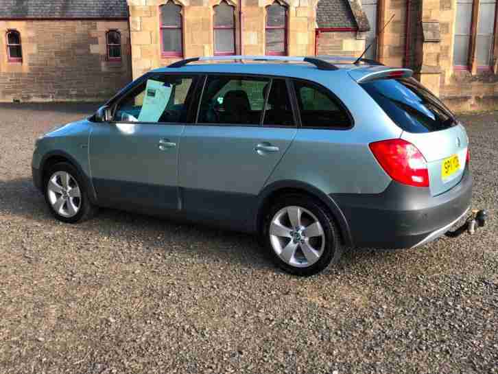 *3 MTHS WARRANTY*2011(11)SKODA FABIA 1.6 TDI SCOUT 5DR ESTATE WITH 77K FSH*