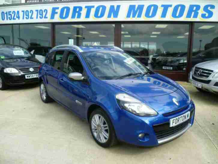 12 RENAULT CLIO 1.6 AUTOMATIC ESTATE 49,000 MILES TOMTOM SAT NAV