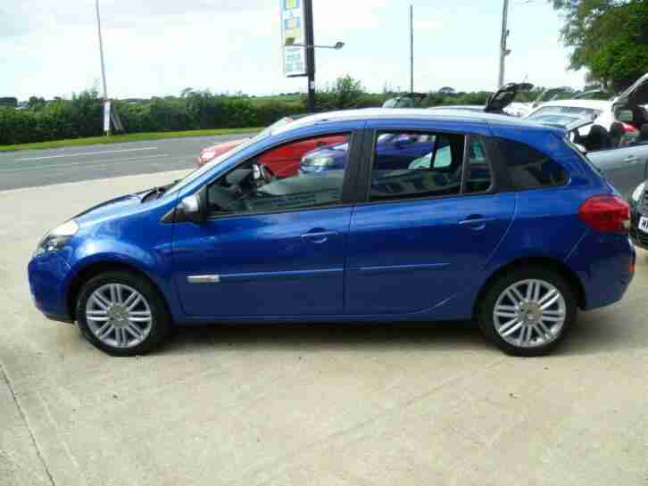 12 RENAULT CLIO 1.6 AUTOMATIC ESTATE-49,000 MILES-TOMTOM SAT NAV