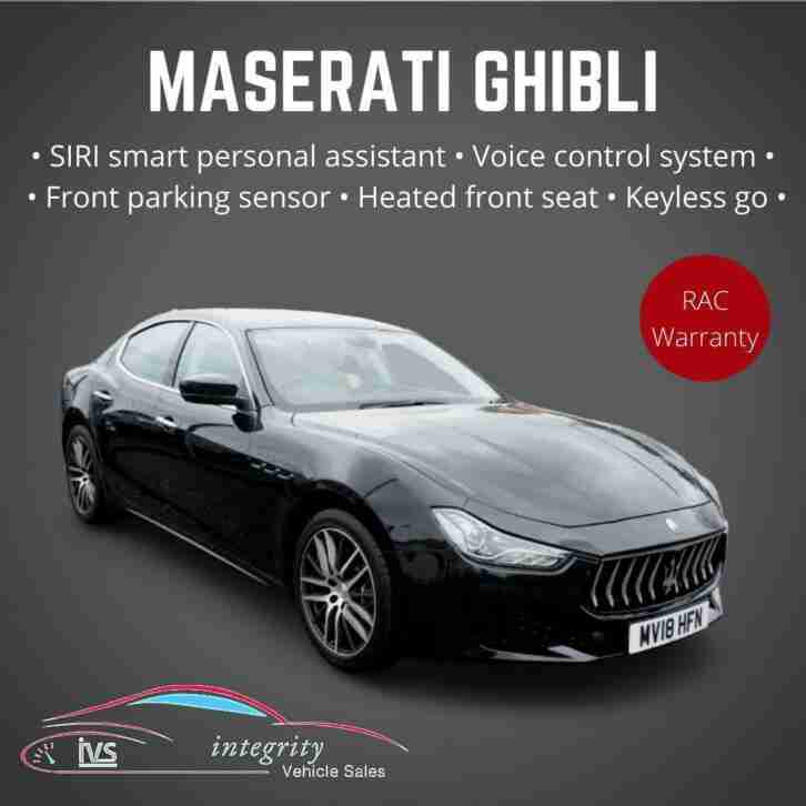 Maserati Ghibli. Maserati car from United Kingdom