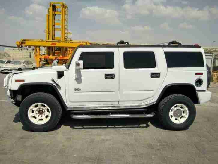 2006 Hummer H2 6.2 V8 LUXURY AUTO 4WD AMERICAN TRUCK SUV 6 SEATER LHD 4x4 Petrol