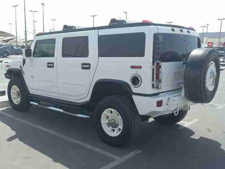 2006 Hummer H2 6.2 V8 LUXURY AUTO 4WD AMERICAN TRUCK SUV 6 SEATER LHD 4x4 Petrol