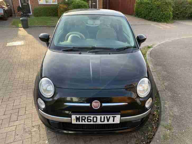 Fiat 500 lounge black