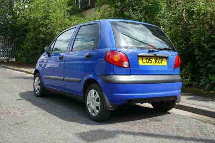 2002 Daewoo Matiz SE 5dr Hatchback Petrol Manual