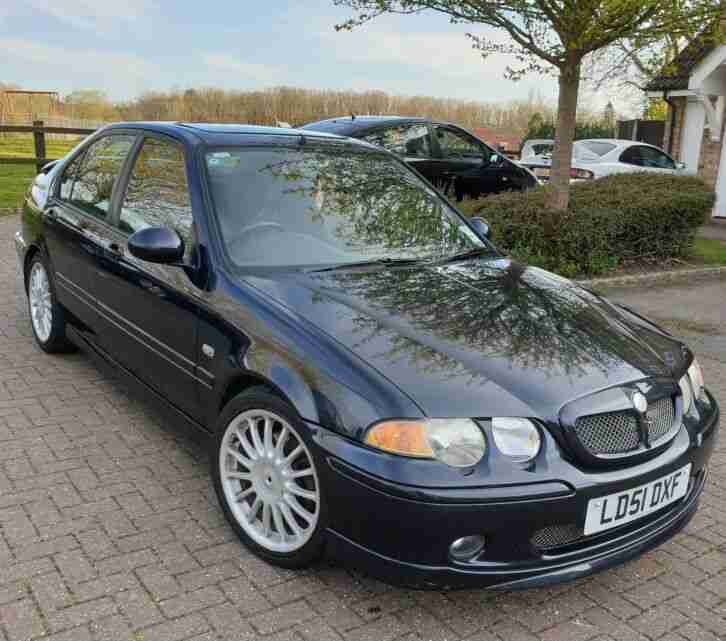 '01 MG ZS 180 2.5L V6 SALOON CAR, LOW 96K MILES, MOT UNTIL NOV. 2021, FSH NICE!