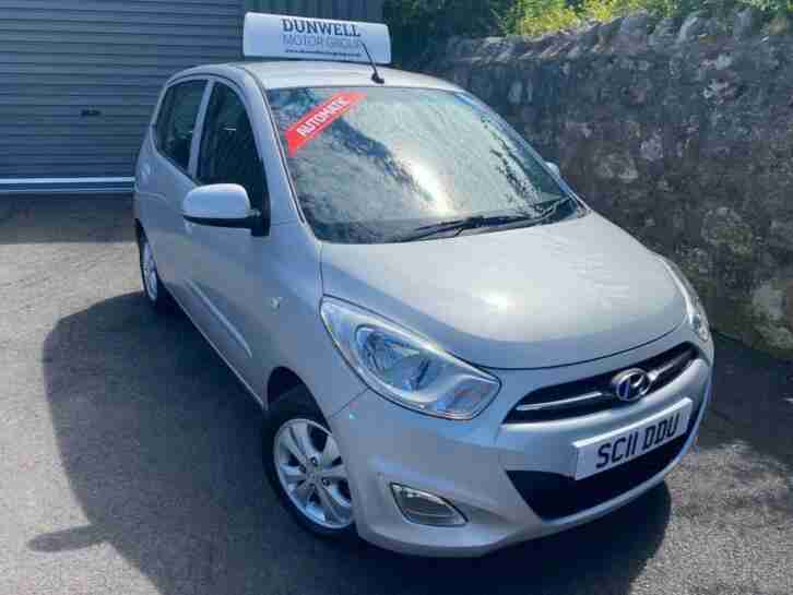 2011 Hyundai i10 1.2 ACTIVE 5d 85 BHP Hatchback Petrol Automatic