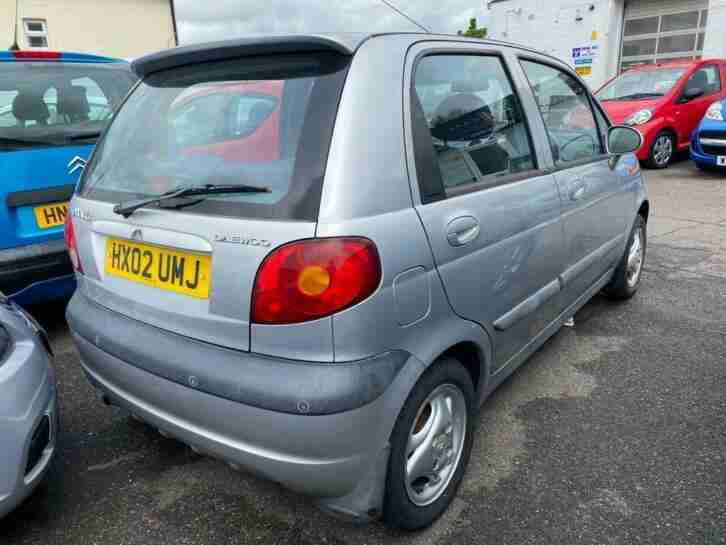 2002 02 DAEWOO MATIZ 0.8 EZ PLUS 5D 50 BHP